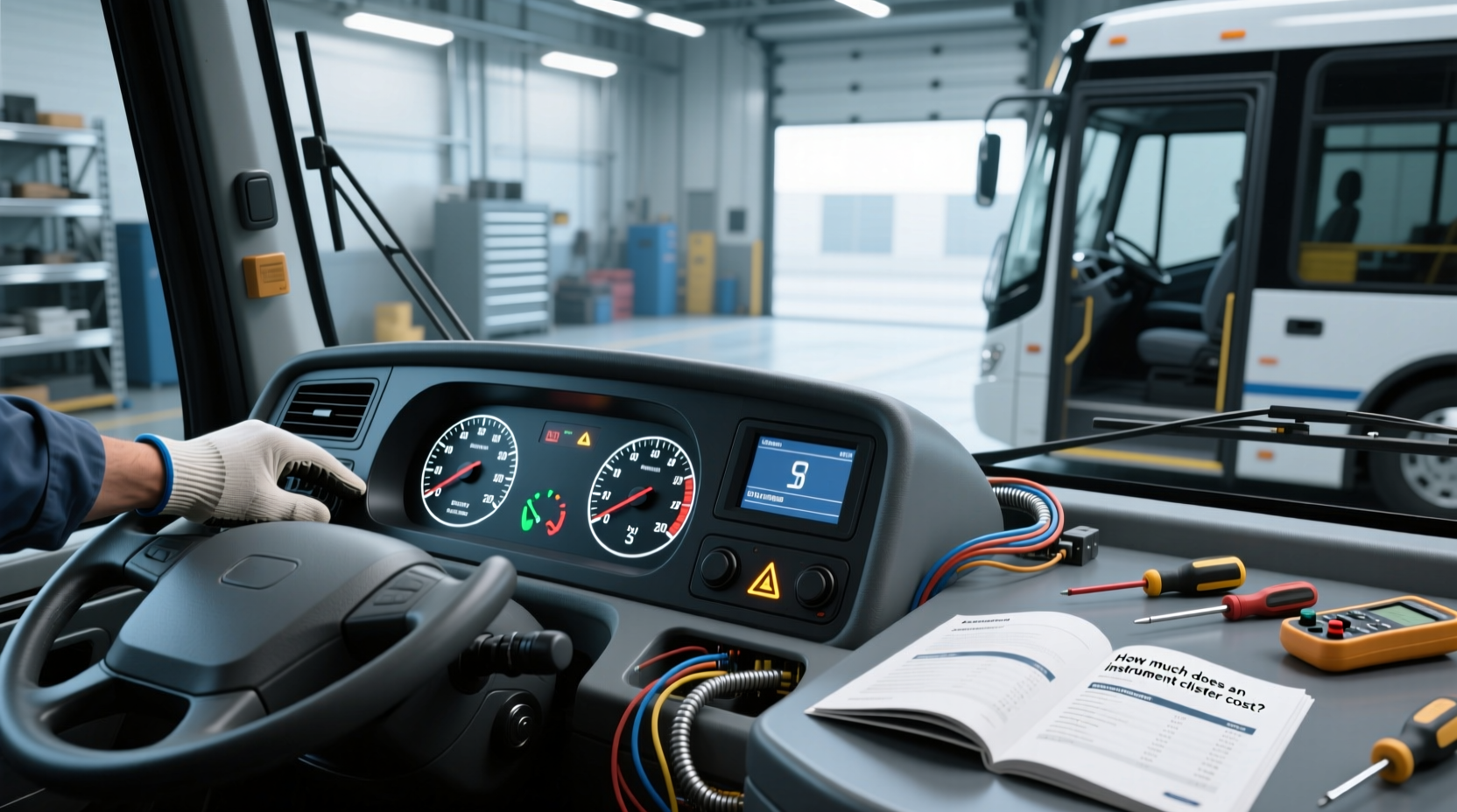 How to choose instrument cluster for bus,How much does an instrument cluster cost? buying guide