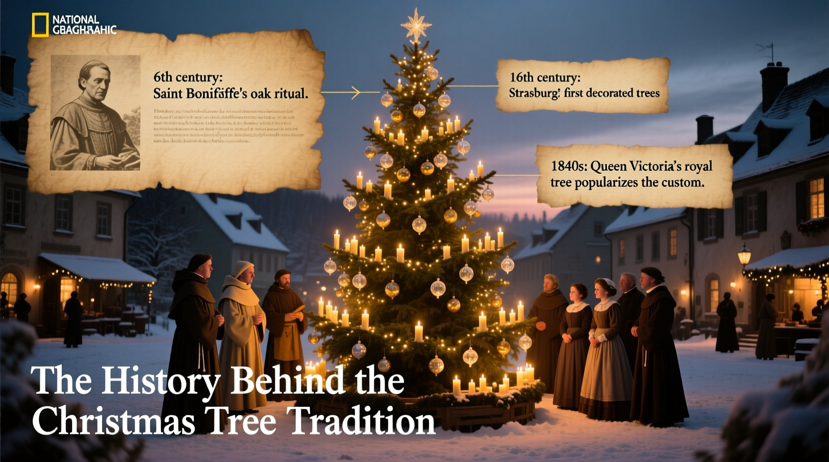 what is the history behind the christmas tree