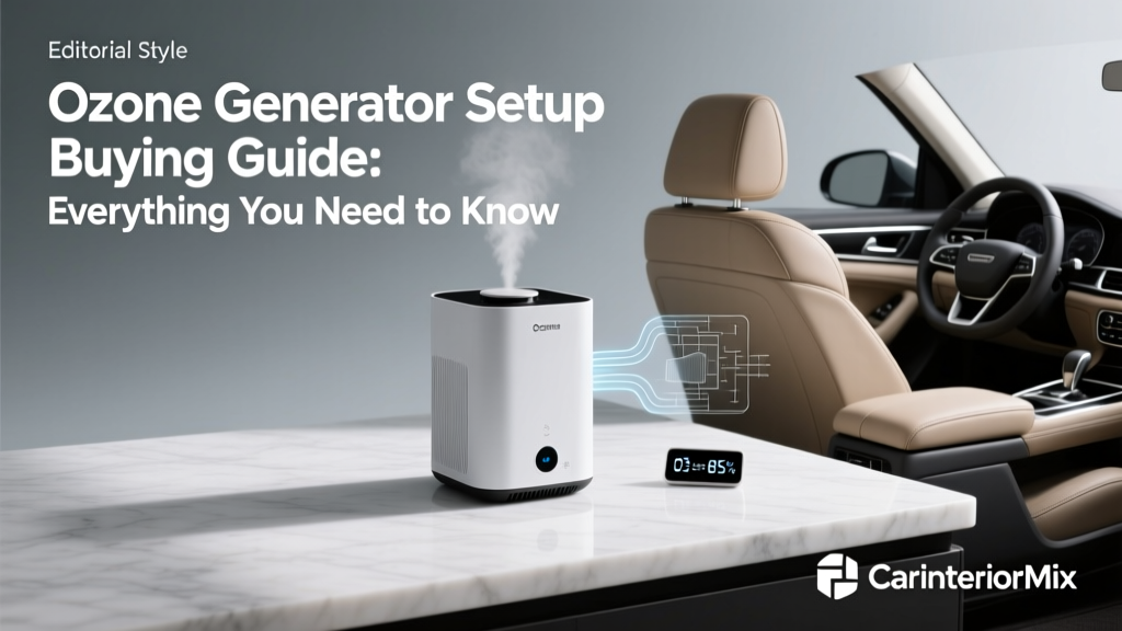 Ozone Generator Setup: Buying Guide (2026)