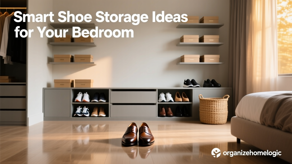Smart Shoe Storage Ideas for Your Bedroom