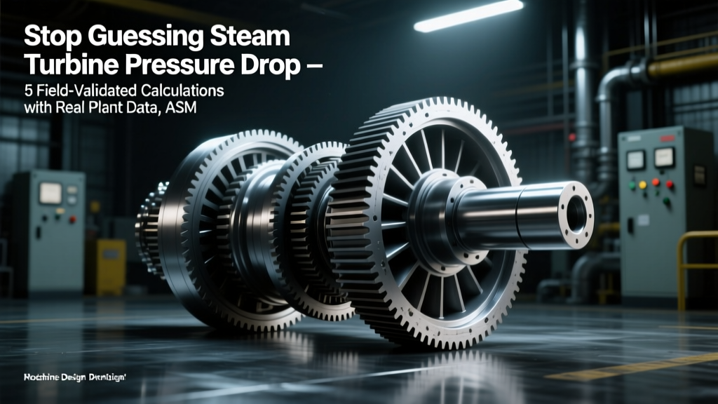 Steam Turbine Pressure Drop: 5 Field-Validated Calculations