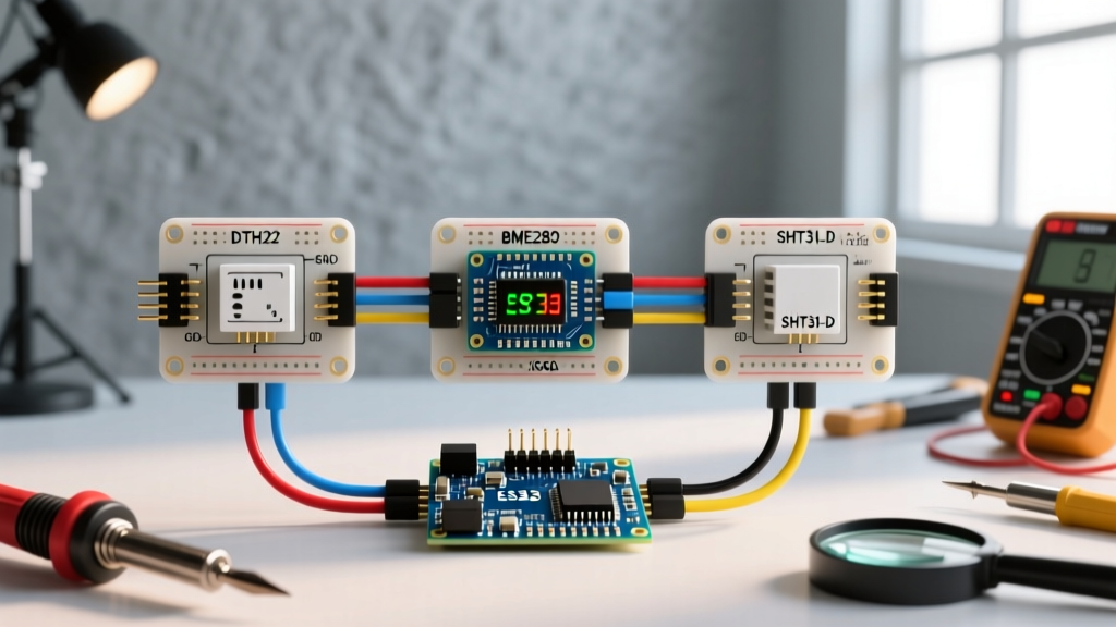 Best Arduino Humidity Sensor for 2026: DHT22 vs BME280 vs SHT31