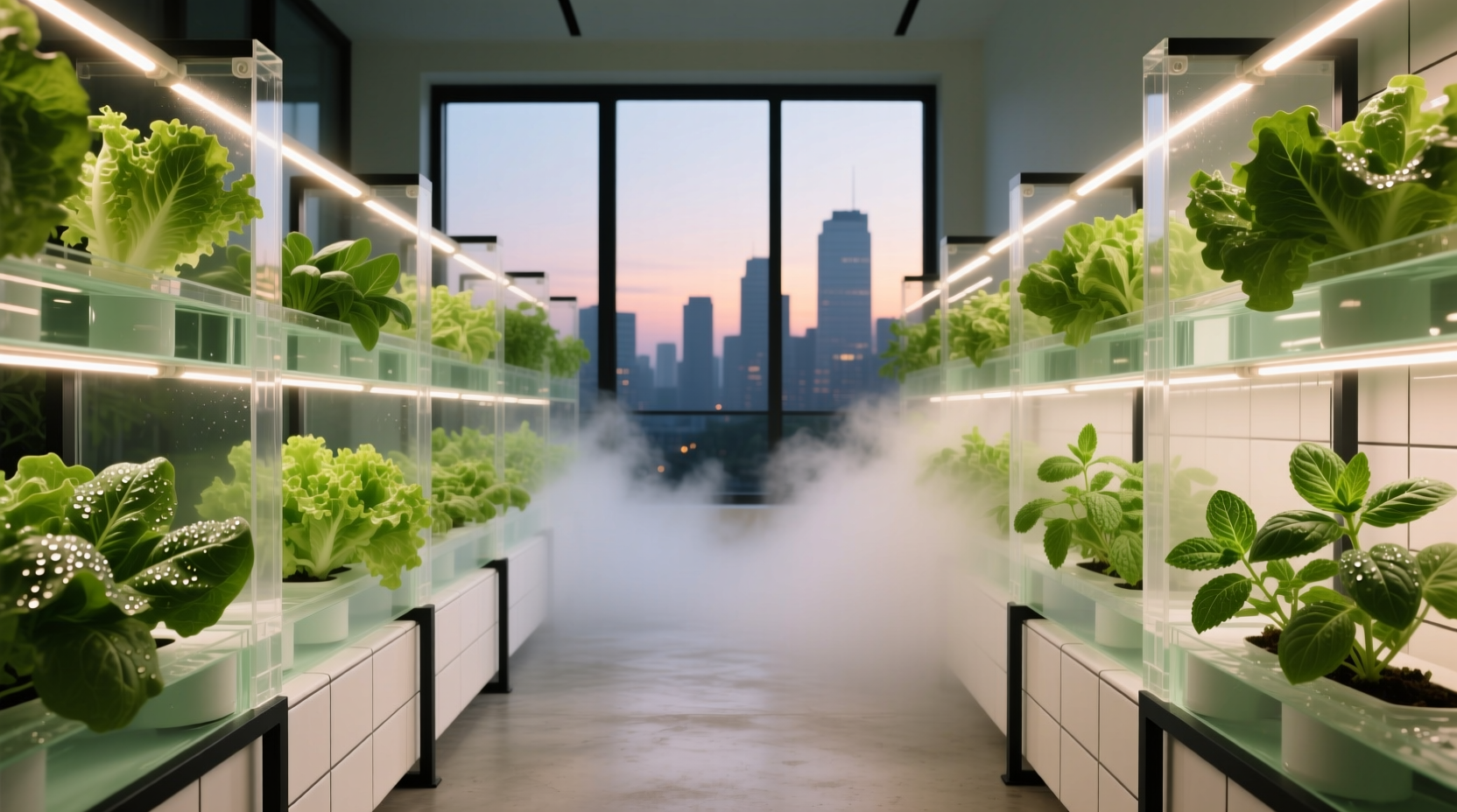 hydroponics plants indoor