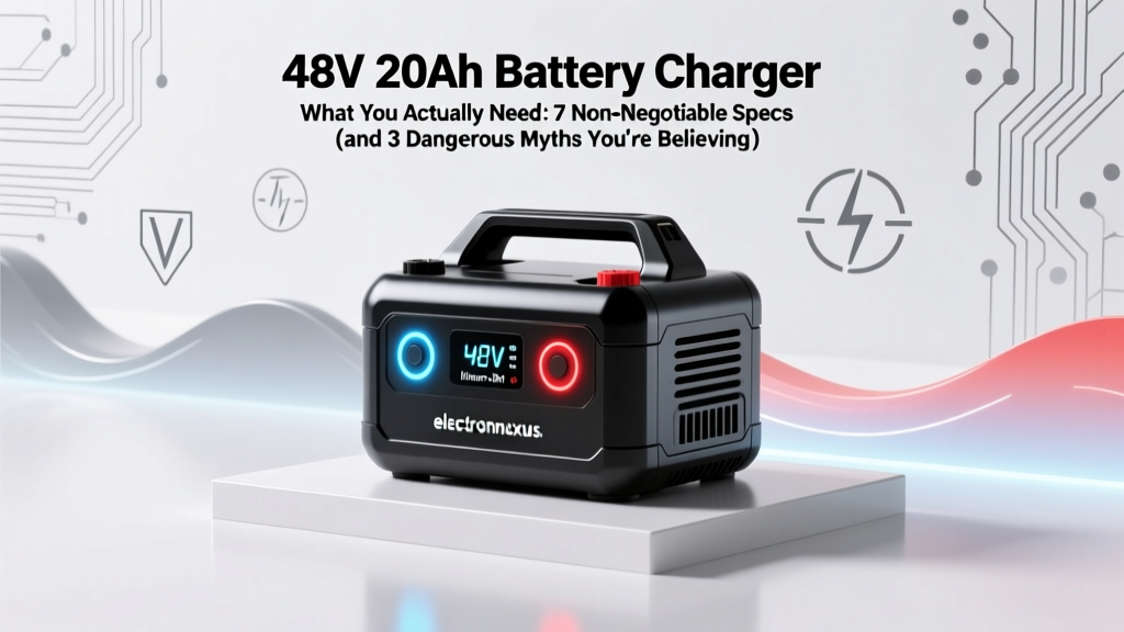 48V 20Ah Battery Charger What You Actually Need: 7 Non-Negotiable Specs (and 3 Dangerous Myths You’re Believing)
