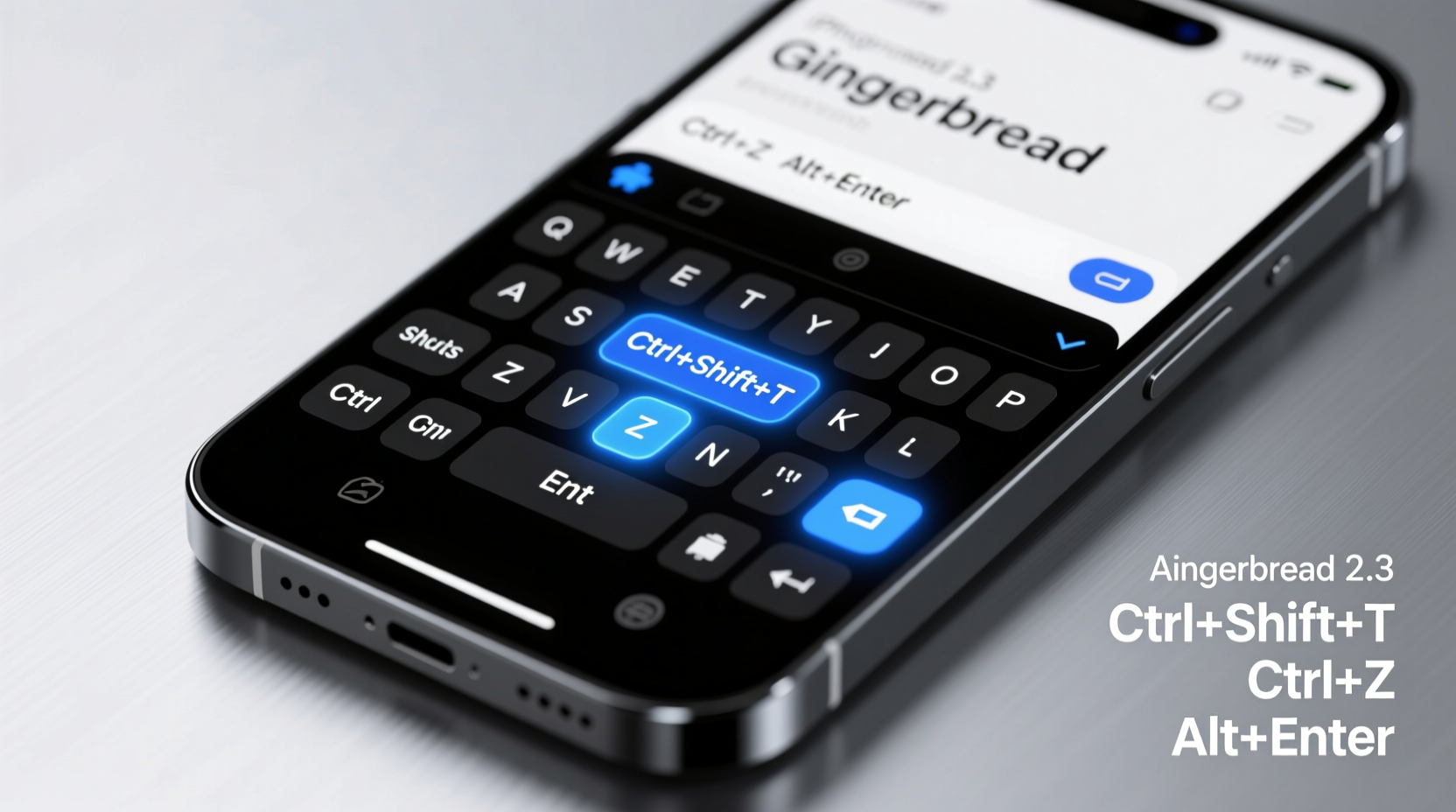 the handy new keyboard shortcuts in android 2 3 gingerb