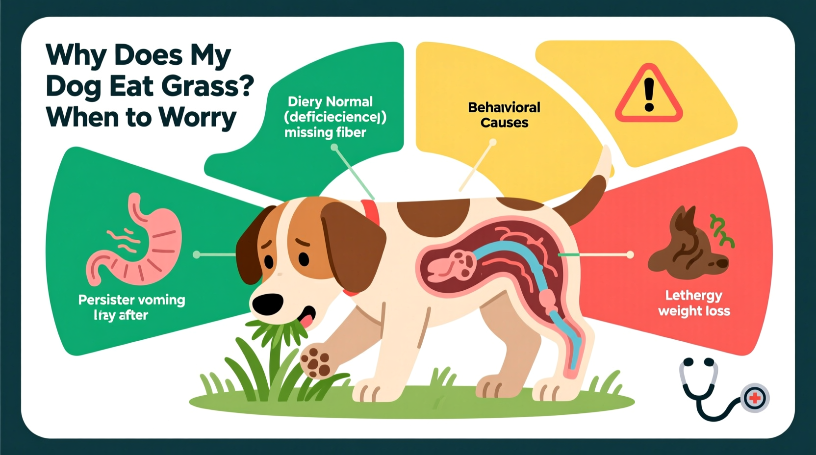 why is my dog eating grass frequent causes and when to worry about stomach issues