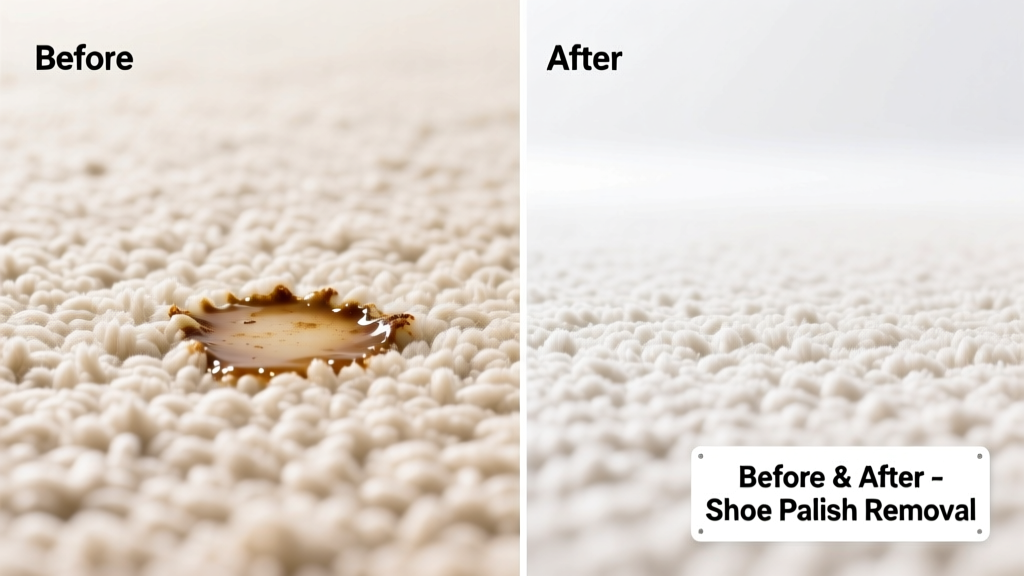 How to Remove Shoe Polish from Carpet Safely