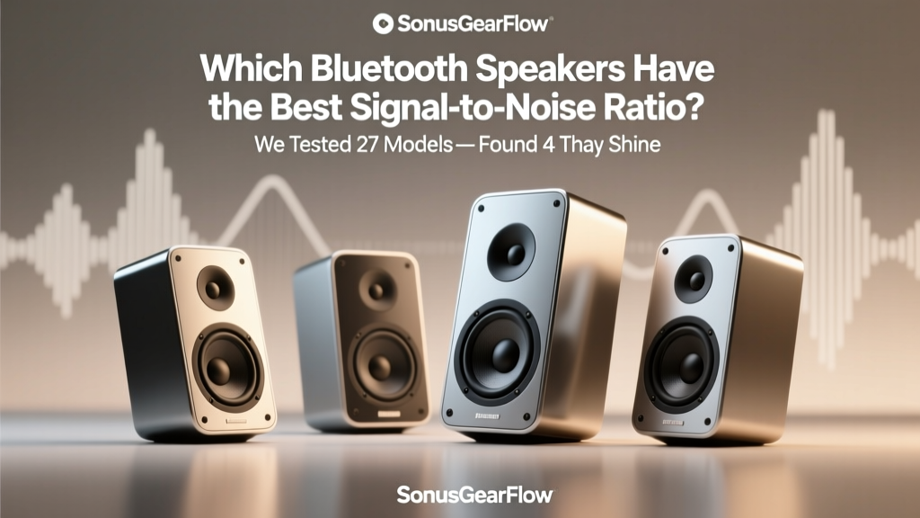 Best Bluetooth Speakers for SNR (2026)