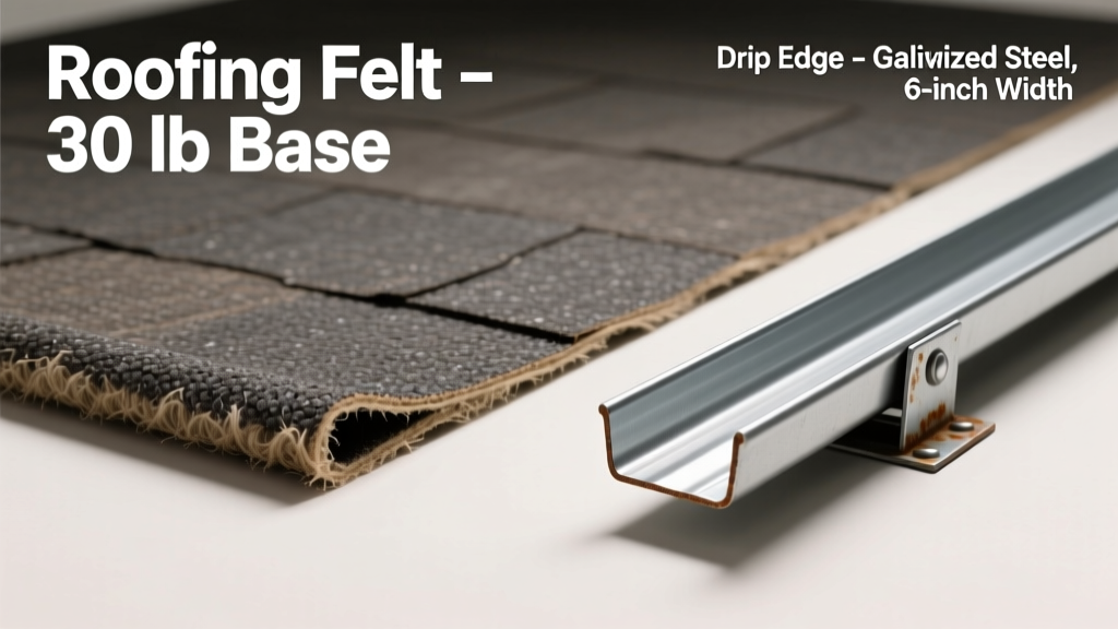 Roofing Felt vs Drip Edge: Which Is Better for Your Roof?