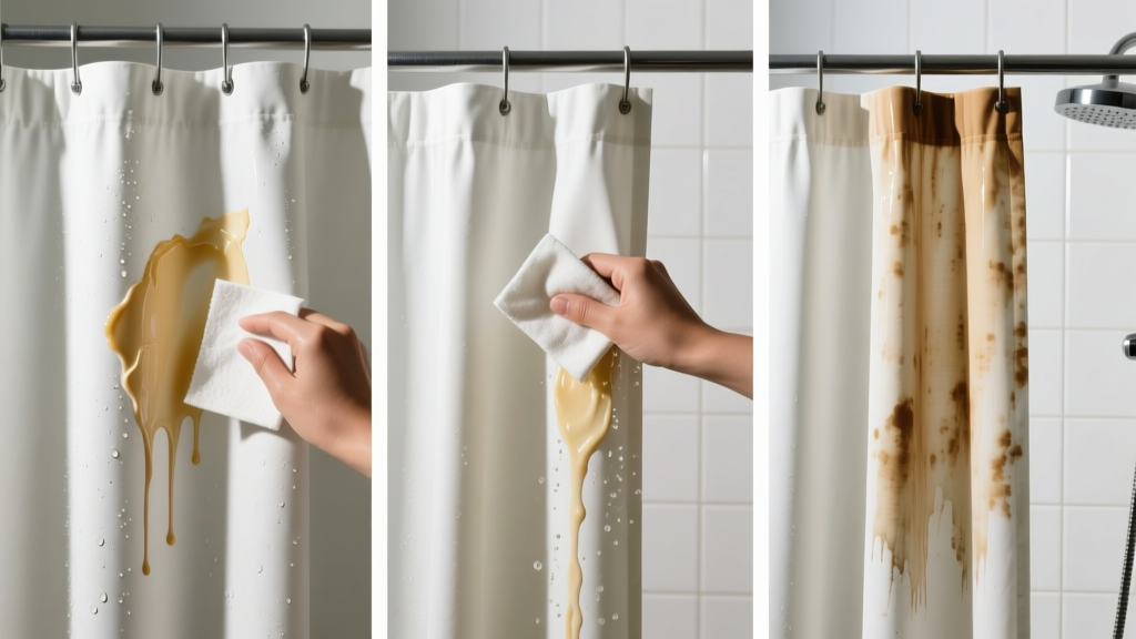 Easy & Tested: How to Get Lotion Out of Shower Curtain