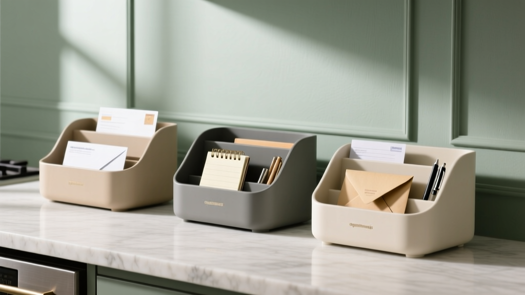 Best Countertop Mail Organizers: Real-World Picks