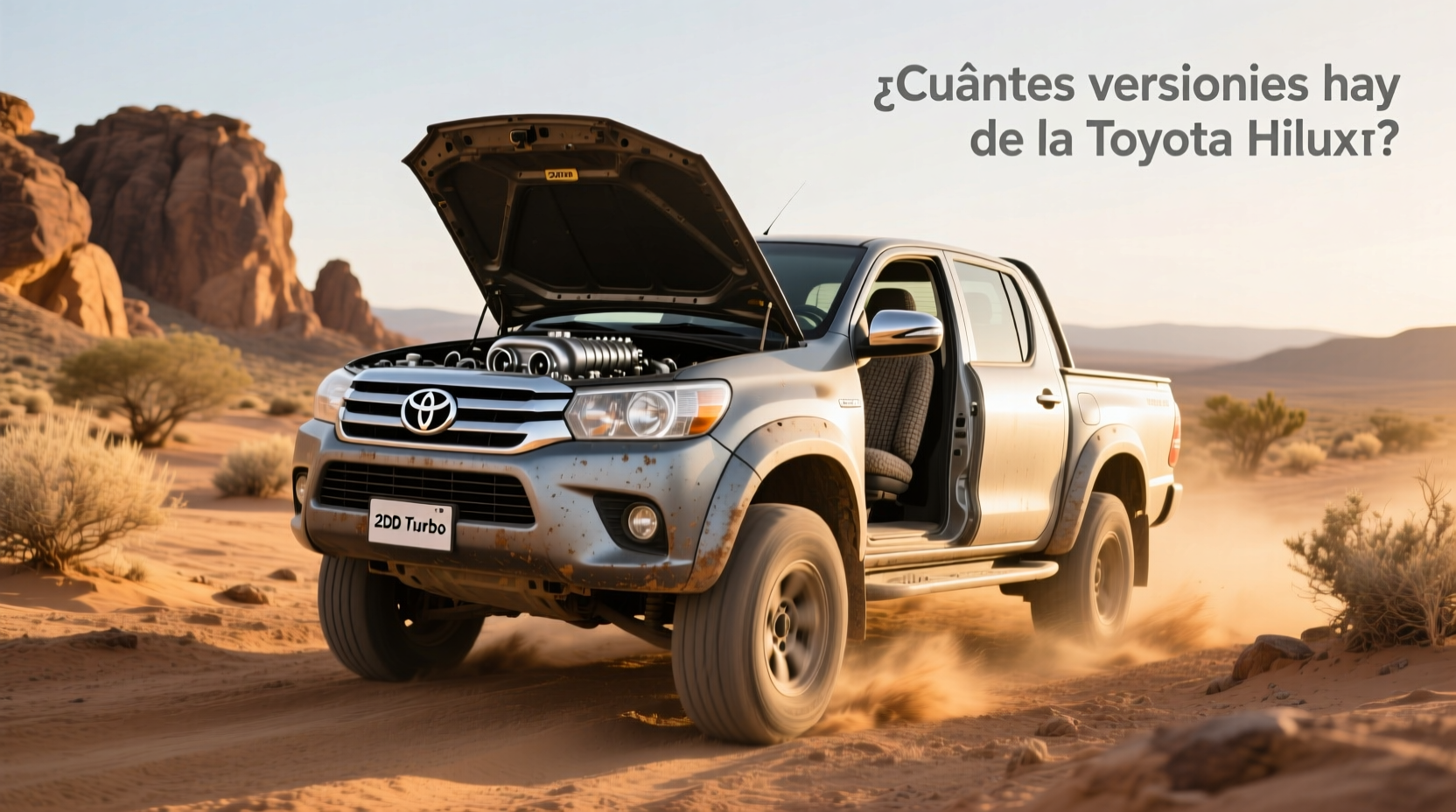 How to Choose Toyota 2KD Hilux Turbo, ¿Cuántas Versiones Hay de la Toyota Hilux?
