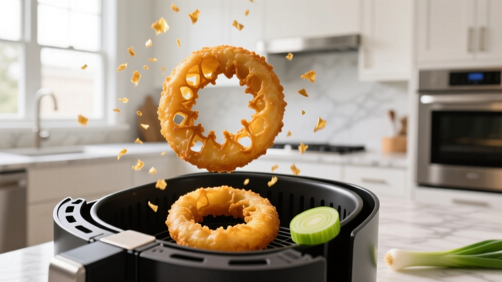 Crispy Homemade Onion Rings in the Air Fryer