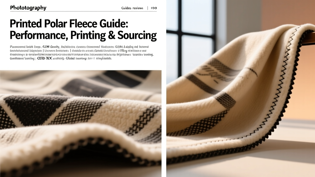 Printed Polar Fleece Guide: Performance, Printing & Sourcing