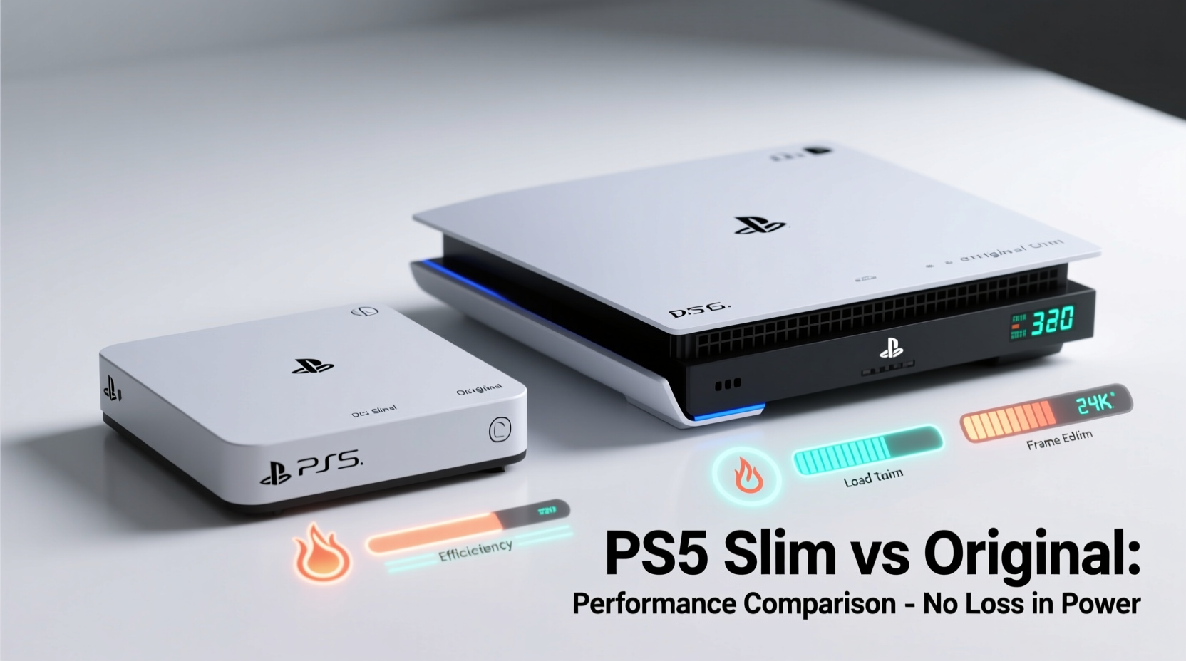 ps5 slim vs original disc edition are you losing any performance with the smaller size