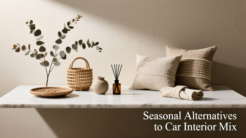 Seasonal Alternatives to CarInteriorMix: Practical, Climate-Smart Upgrades for Every Quarter