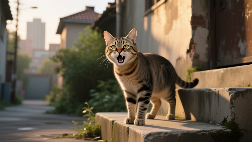 Why Cat Hissing Behavior for Feral Cats Isn’t ‘Aggression’