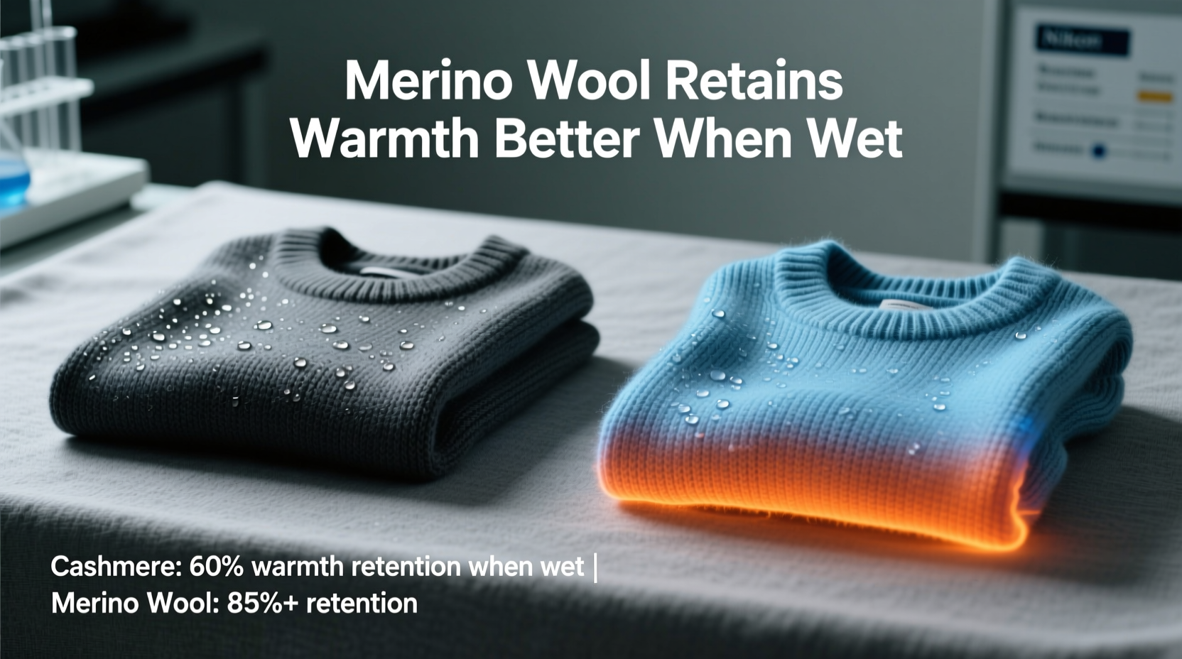 cashmere sweater vs merino wool which retains warmth better when wet