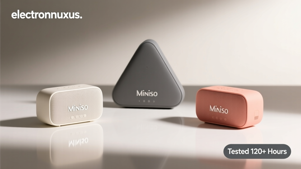 Miniso Bluetooth Speaker Worth It? We Tested 3 Models for 120+ Hours — Here’s the Unfiltered Truth About Sound, Battery, and Build Quality