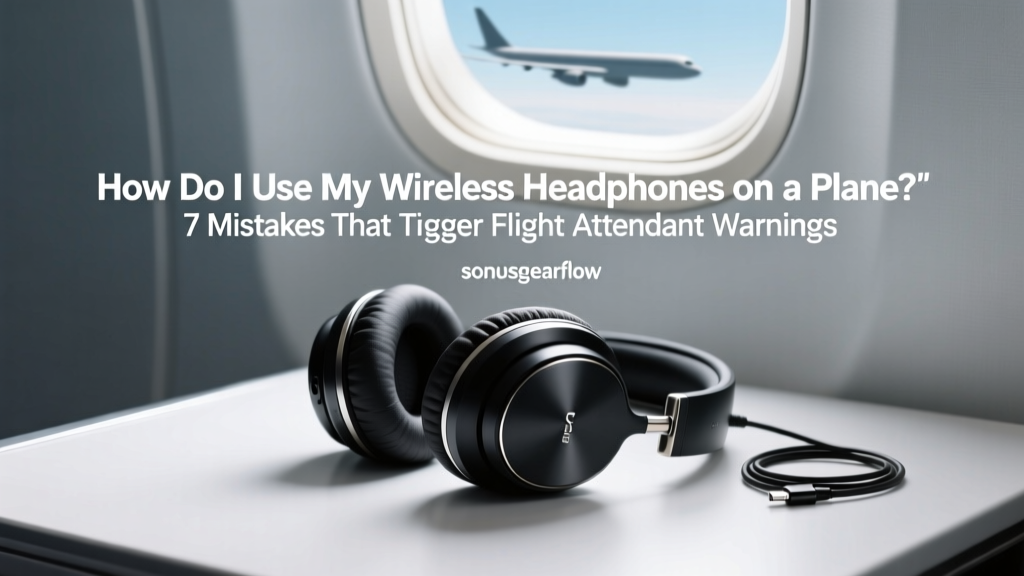 Wireless Headphones on a Plane: FAA Rules & Tips (2026)