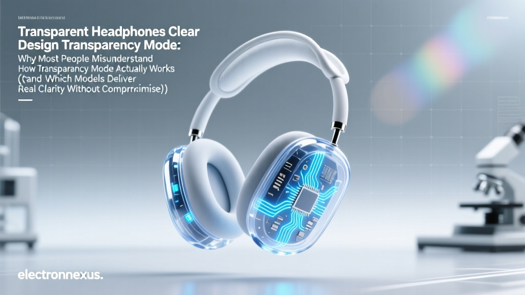 Transparent Headphones Clear Design Transparency Mode: Why Most People Misunderstand How Transparency Mode Actually Works (and Which Models Deliver Real Clarity Without Compromise)