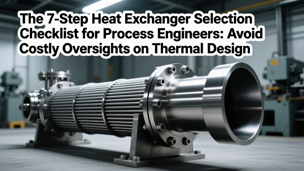 7-Step Heat Exchanger Selection Checklist