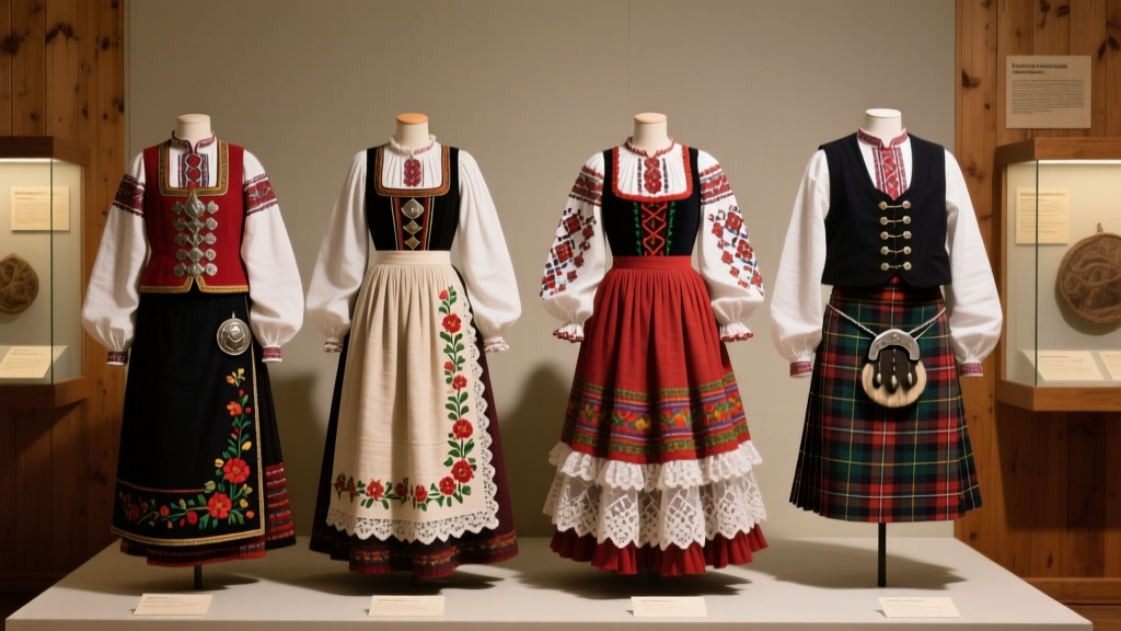Norwegian Bunad Regional Variations And Embroidery Standards
