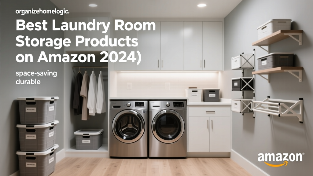 Best Laundry Room Storage Products on Amazon (2024)