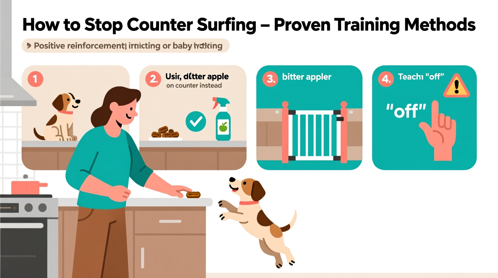 how to stop your dog from counter surfing proven training methods