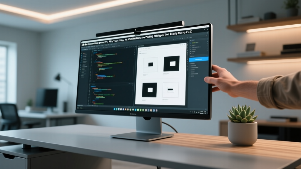26 Inch Monitor Size Specs Real World Fit: Why Your Desk, Eyes, and Workflow Are Probably Misaligned (And Exactly How to Fix It)