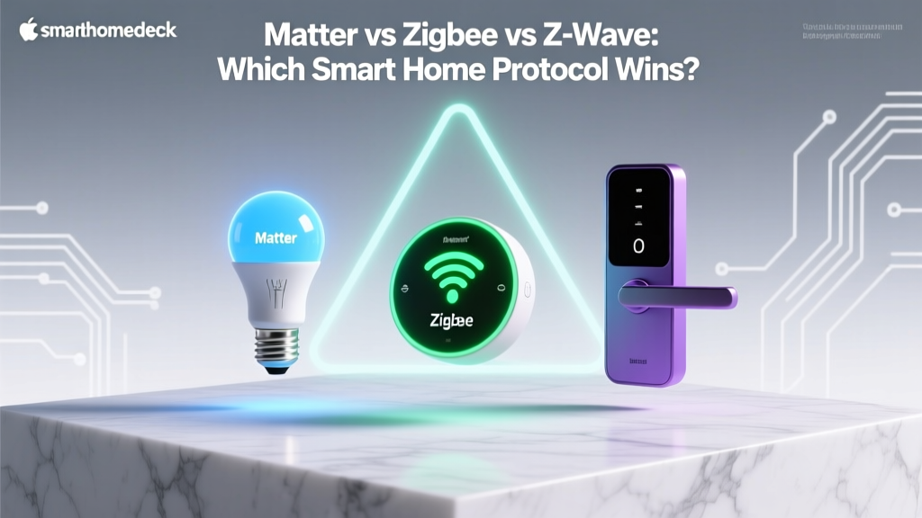 Matter vs Zigbee vs Z-Wave: Which Smart Home Protocol Wins?
