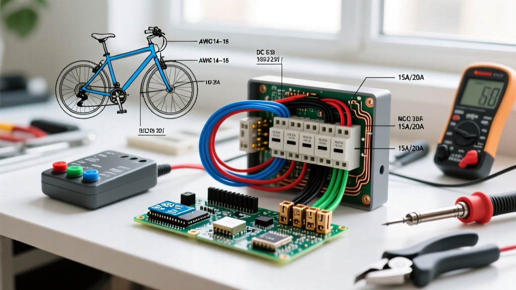 Electric Bike Controller Wiring Diagram & DC Breaker Panel Guide