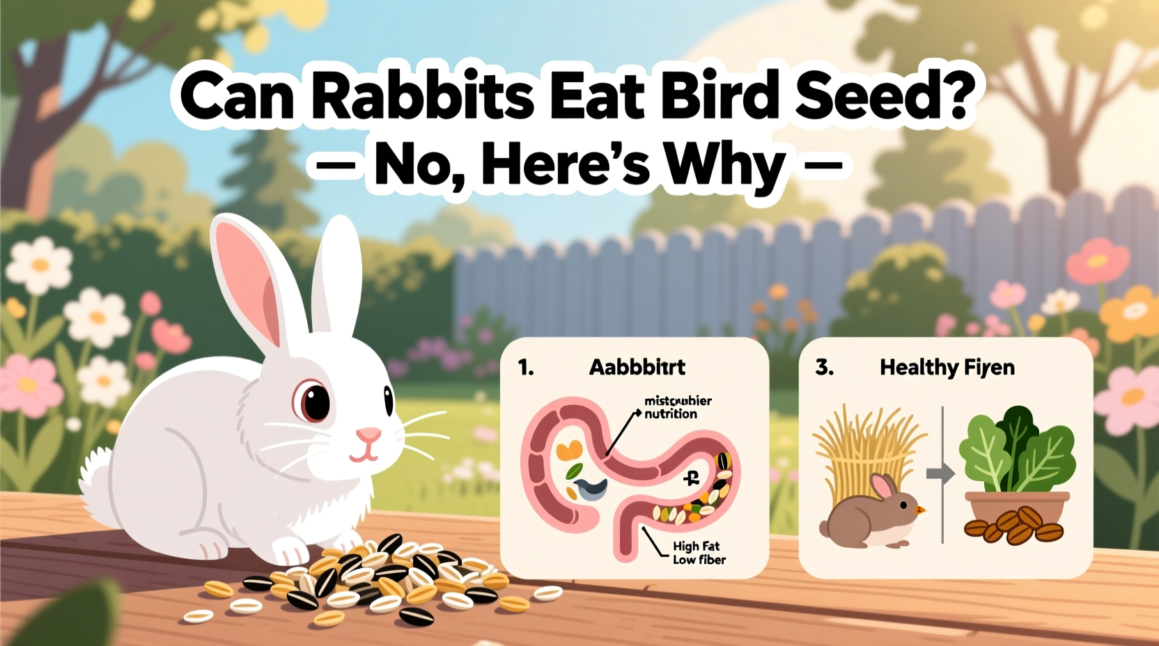 Can Rabbits Eat Bird Seed? No, Here's Why