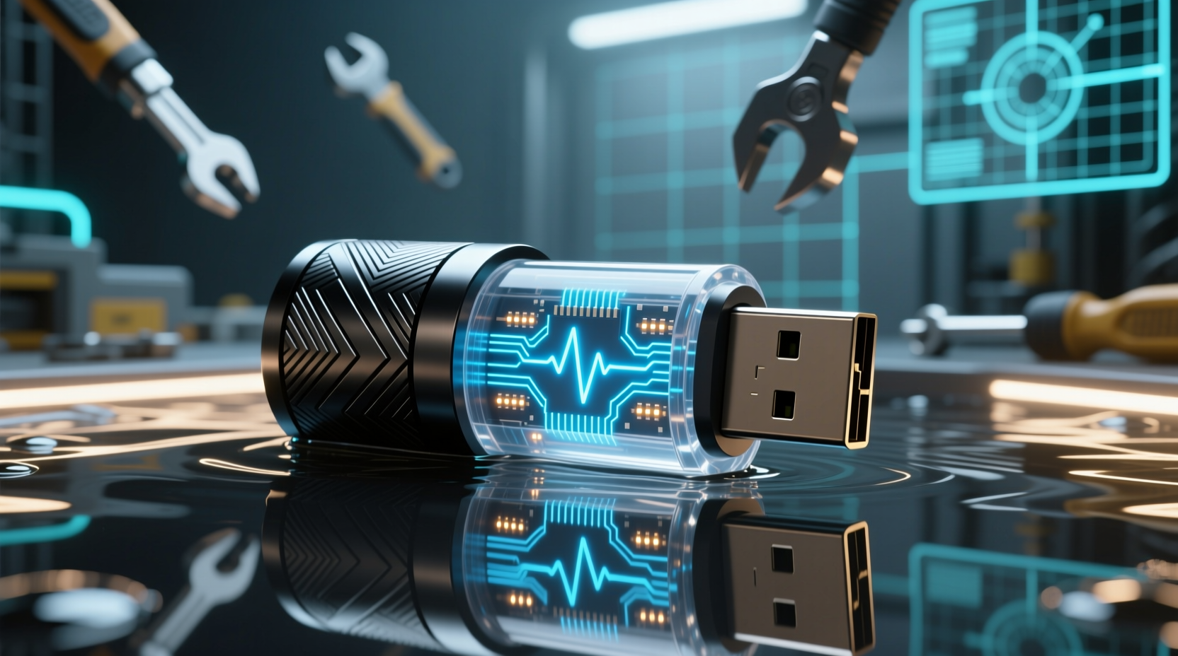 DIY Indestructible Thumb Drive: Engineering Durability & Speed\