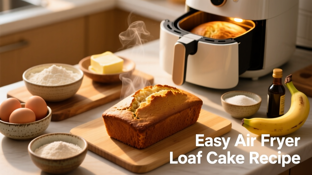 How to Bake a Loaf Cake in an Air Fryer (Easy Guide)