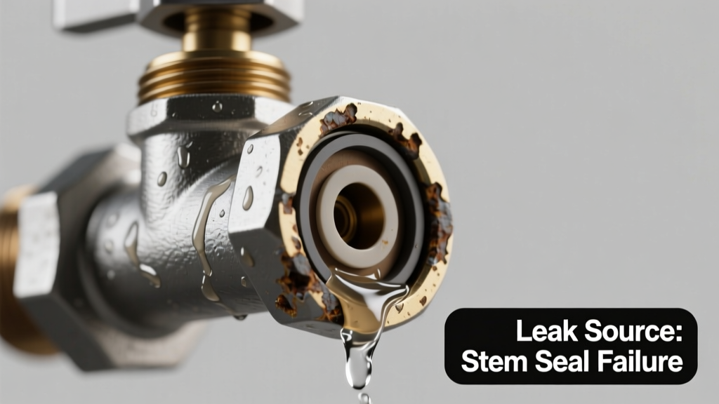 Angle Stop Valve Leaking Water: Quick Diagnosis Guide