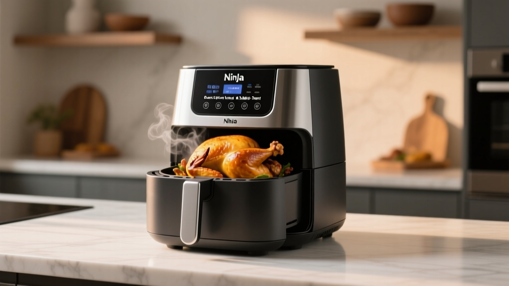 Roast Chicken in Ninja Foodi Max: Crispy, Juicy & Cheap