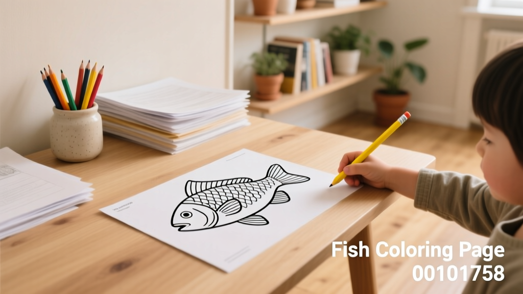 Fish Coloring Pages_00101758: Practical, Educational, and Screen-Free Fun for Kids Ages 3–10