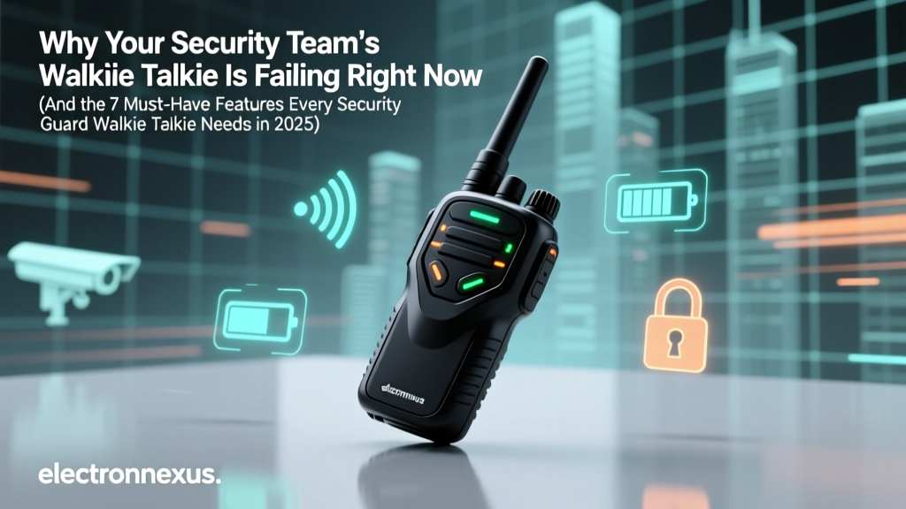 Why Your Security Team’s Walkie Talkie Is Failing Right Now (And the 7 Must-Have Features Every Security Guard Walkie Talkie Needs in 2025)
