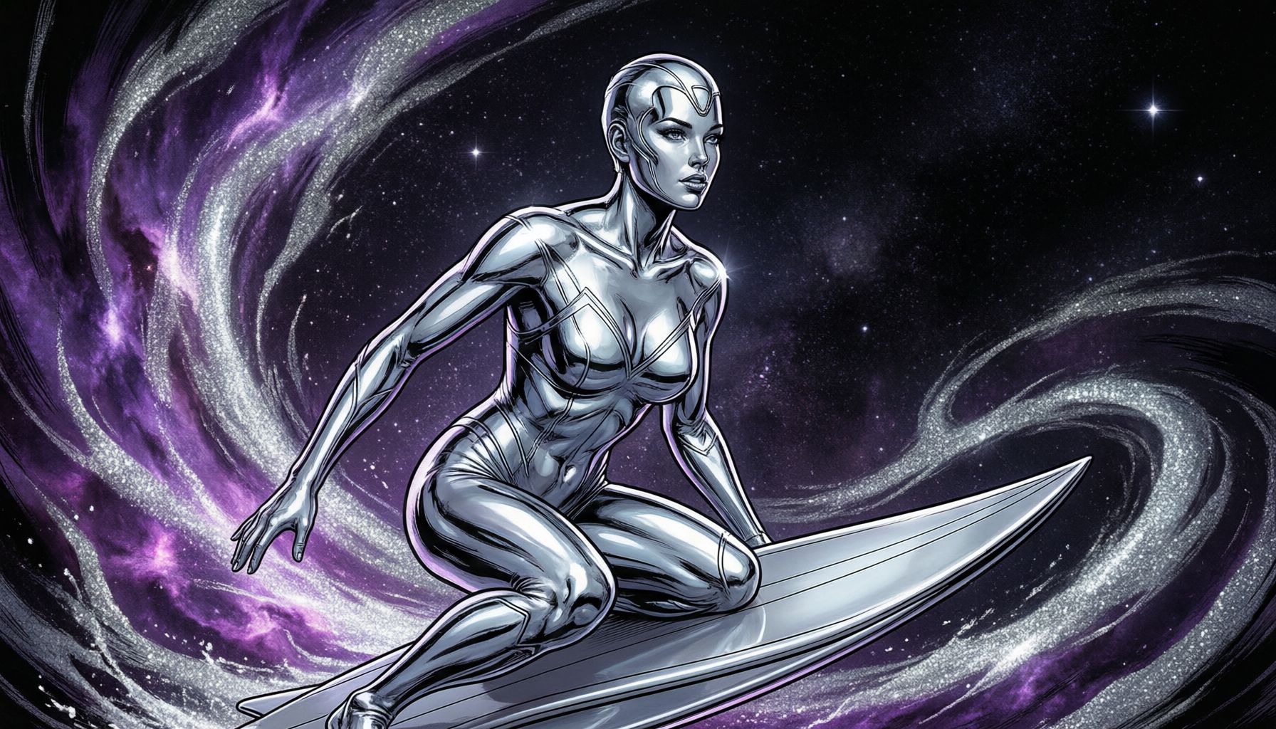 Shalla-Bal: Marvel's Female Silver Surfer Who Rides the Cosmic Tide on Her Own Terms