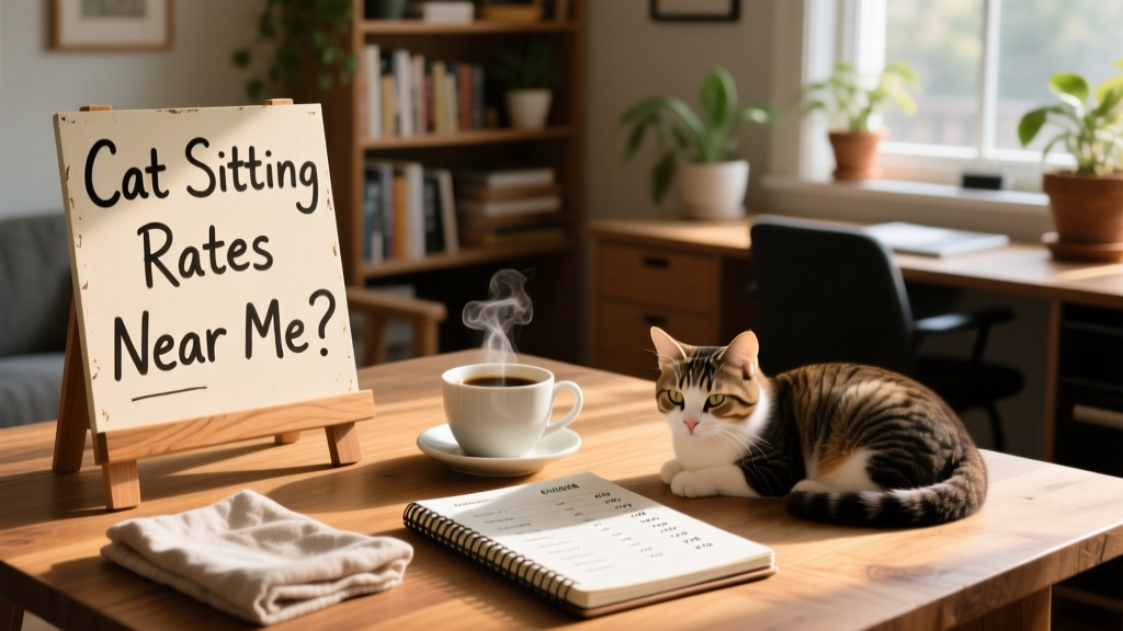 Cat sitter prices: what are the cat sitting rates near me?