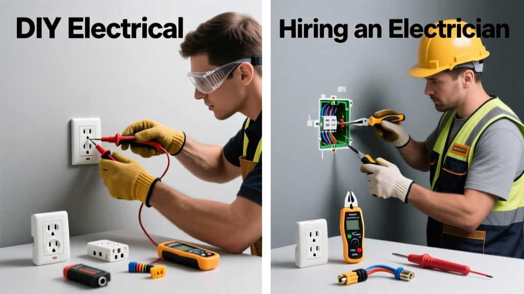 DIY Electrical vs Hiring an Electrician: Which Is Safer?