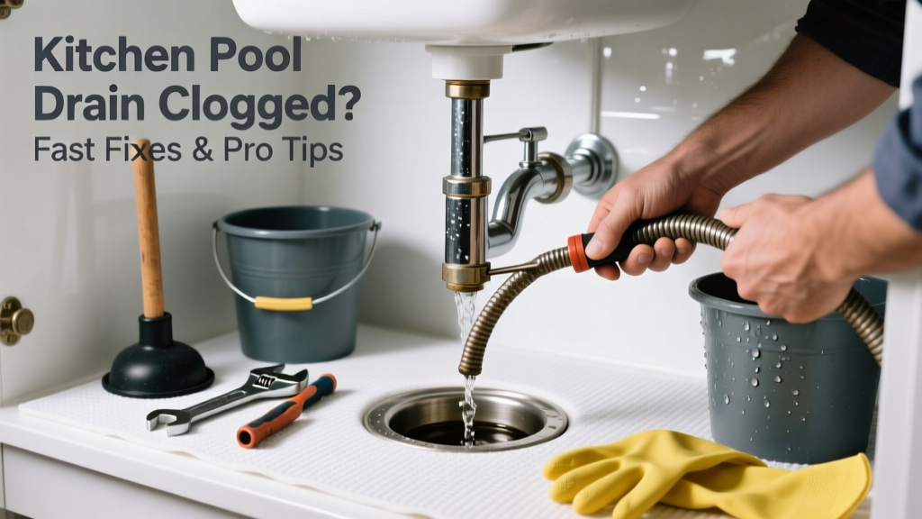 Kitchen Pool Drain Clogged: Fast Fixes & Pro Tips