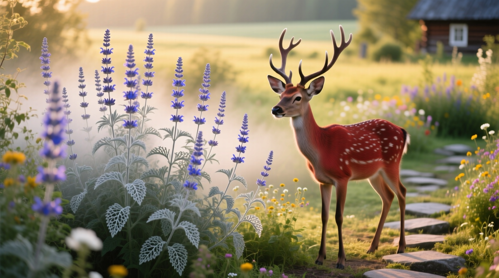 russian sage deer resistant