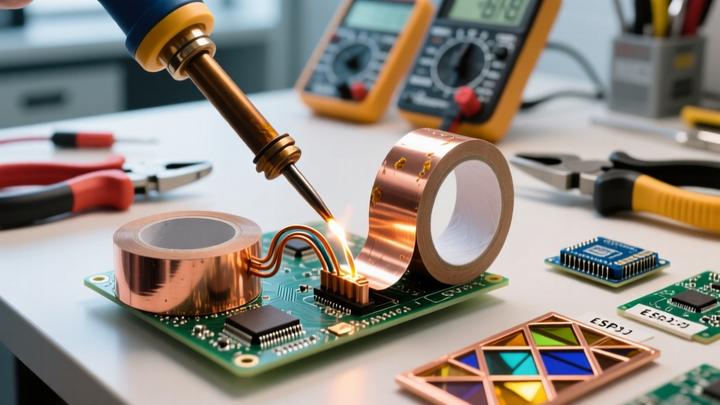 Soldering Copper Tape: Pro Tips for EMI Shielding & Stained Glass