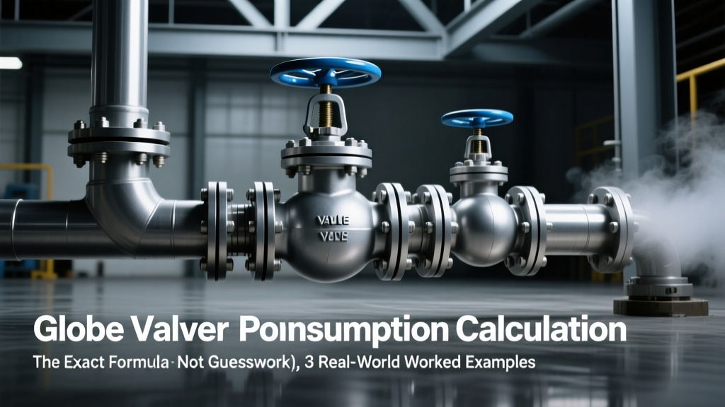Globe Valve Power Calculation & Energy Optimization