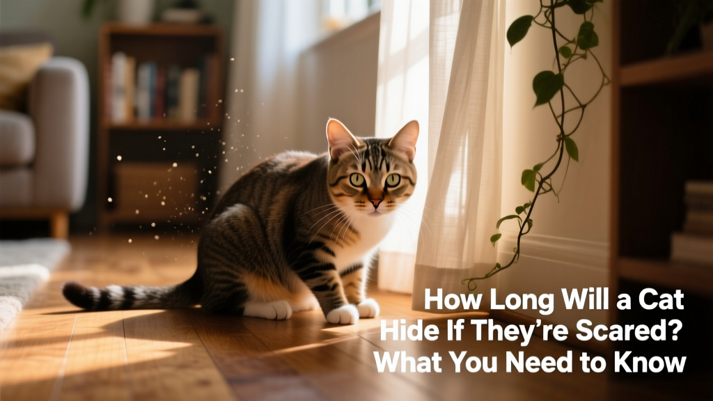 How Long Will a Cat Hide If They’re Scared? What You Need to Know
