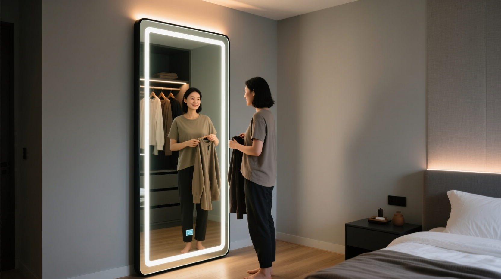 are led closet mirrors worth it