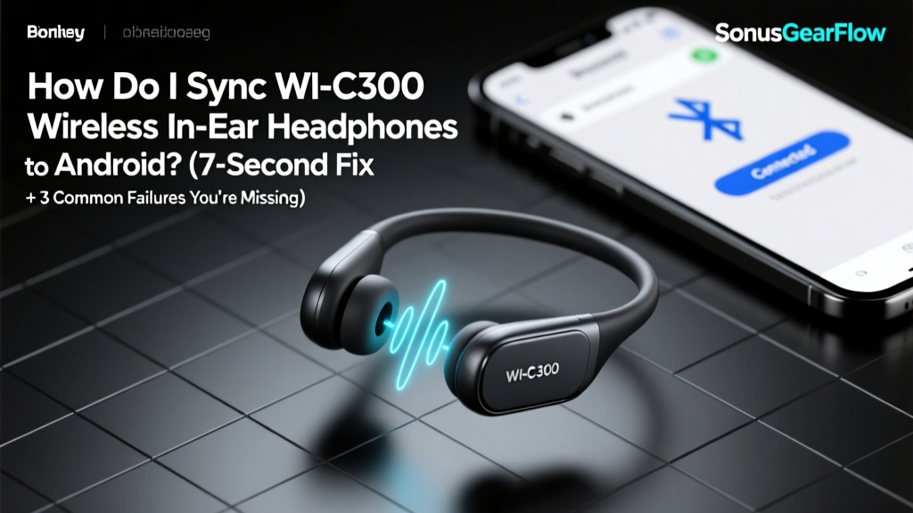 WI-C300 Android Pairing Guide (2026)
