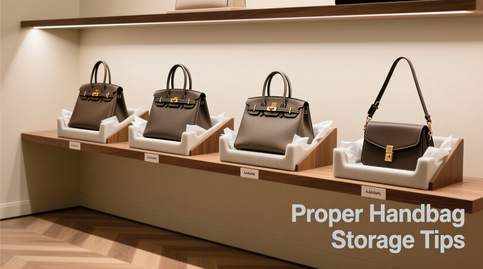 how to store handbags properly to prevent sagging and maintain shape long term